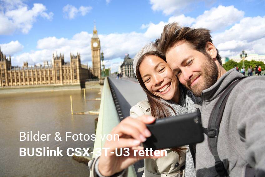 Datenrettung gelöschter Foto & Bilddateien von BUSlink CSX-3T-U3