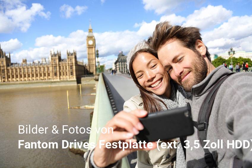 Datenrettung gelöschter Foto & Bilddateien von Fantom Drives Festplatte (ext. 3,5 Zoll HDD)