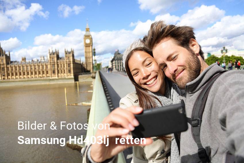 Datenrettung gelöschter Foto & Bilddateien von Samsung Hd403lj 