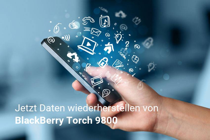 Gelöschte BlackBerry Torch 9800 Dateien retten - Fotos, Musikdateien, Videos & Nachrichten