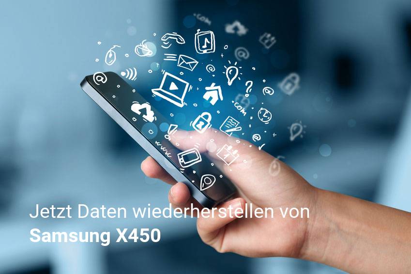 Gelöschte Samsung X450 Dateien retten - Fotos, Musikdateien, Videos & Nachrichten