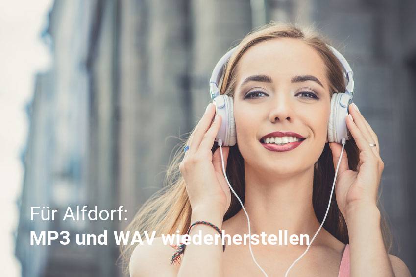 Wiederherstellung gelöschter MP3 und WAV Dateien Alfdorf